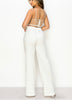 Lace Crop Top Pant Set